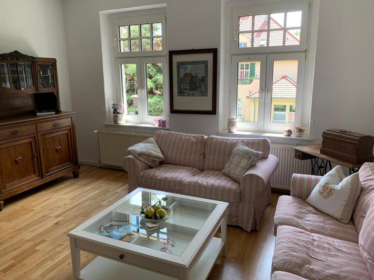 100 qm Ferienwohnung Am Heiligen Brunnen Quedlinburg Exterior foto