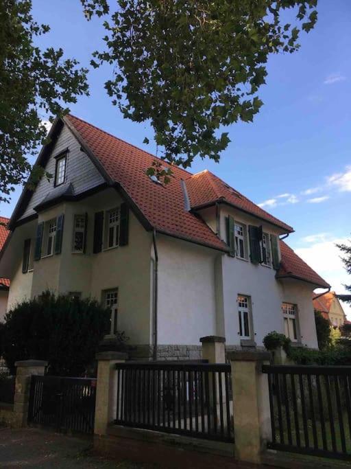 100 qm Ferienwohnung Am Heiligen Brunnen Quedlinburg Exterior foto